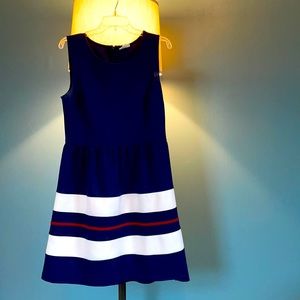 Very cute, Dress from Macy’s. Comfortable. Fun and flirty A line.